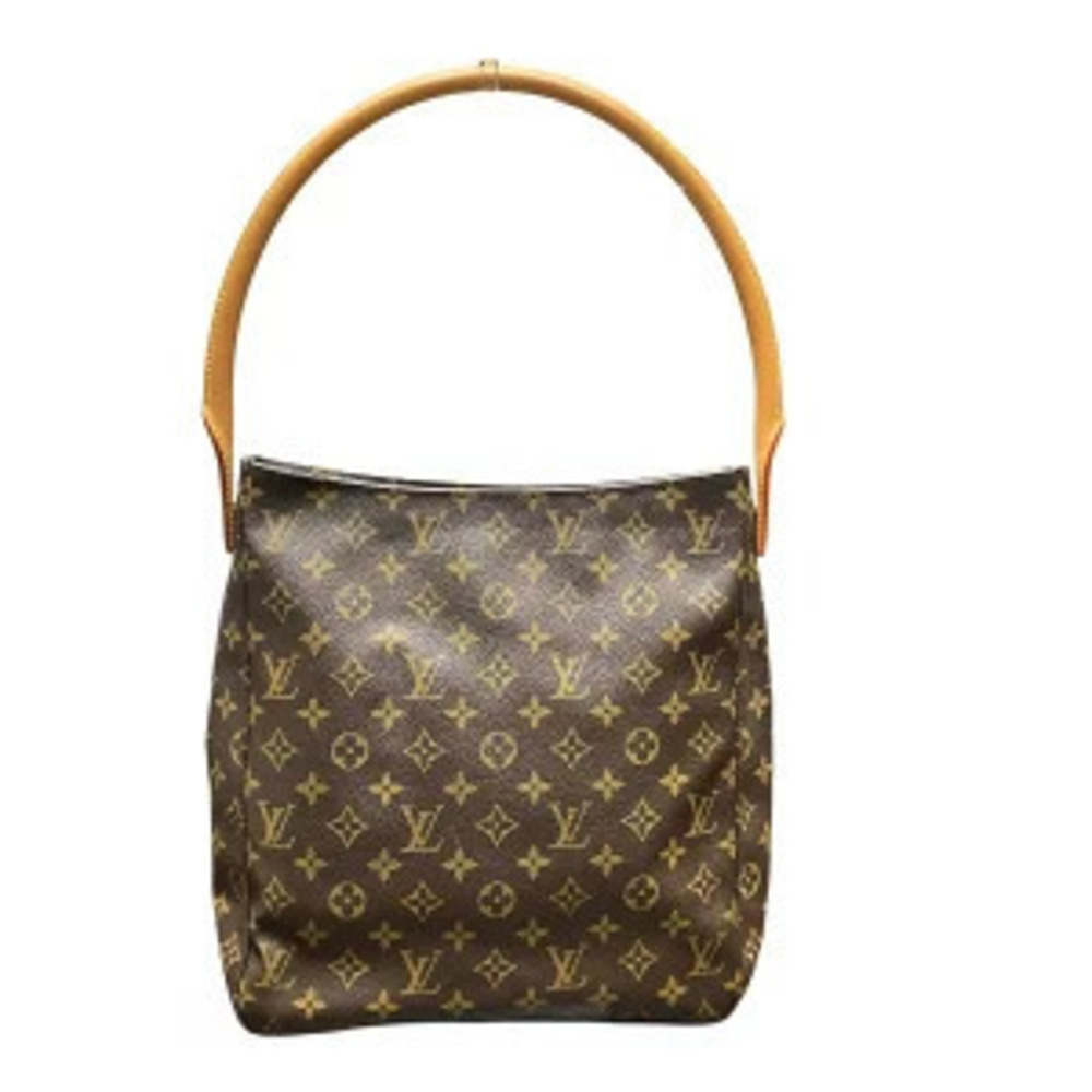 Louis Vuitton Looping Tote Bag Monogram Canvas Brown
